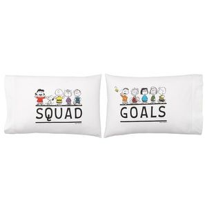 NWT Peanuts for Pottery Barn PB teen Pillow Cases